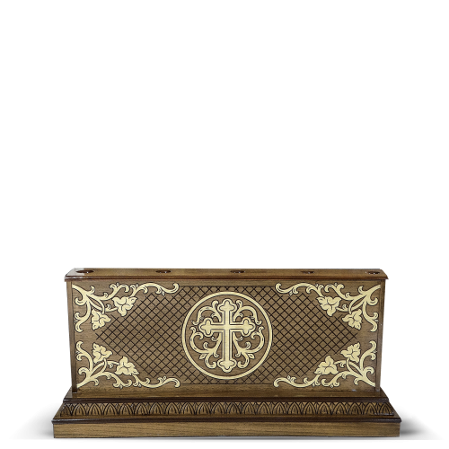 ΒΑΣΗ ΕΣΤΑΥΡΟΜΕΝΟΥ (Χαρακτή, Μαρκετερί)